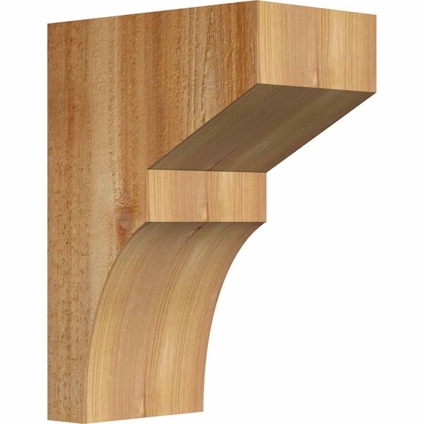 Ekena Millwork Monterey Rough Sawn Corbel, Western Red Cedar, 6"W x 10"D x 14"H COR06X10X14MON00RWR - main
